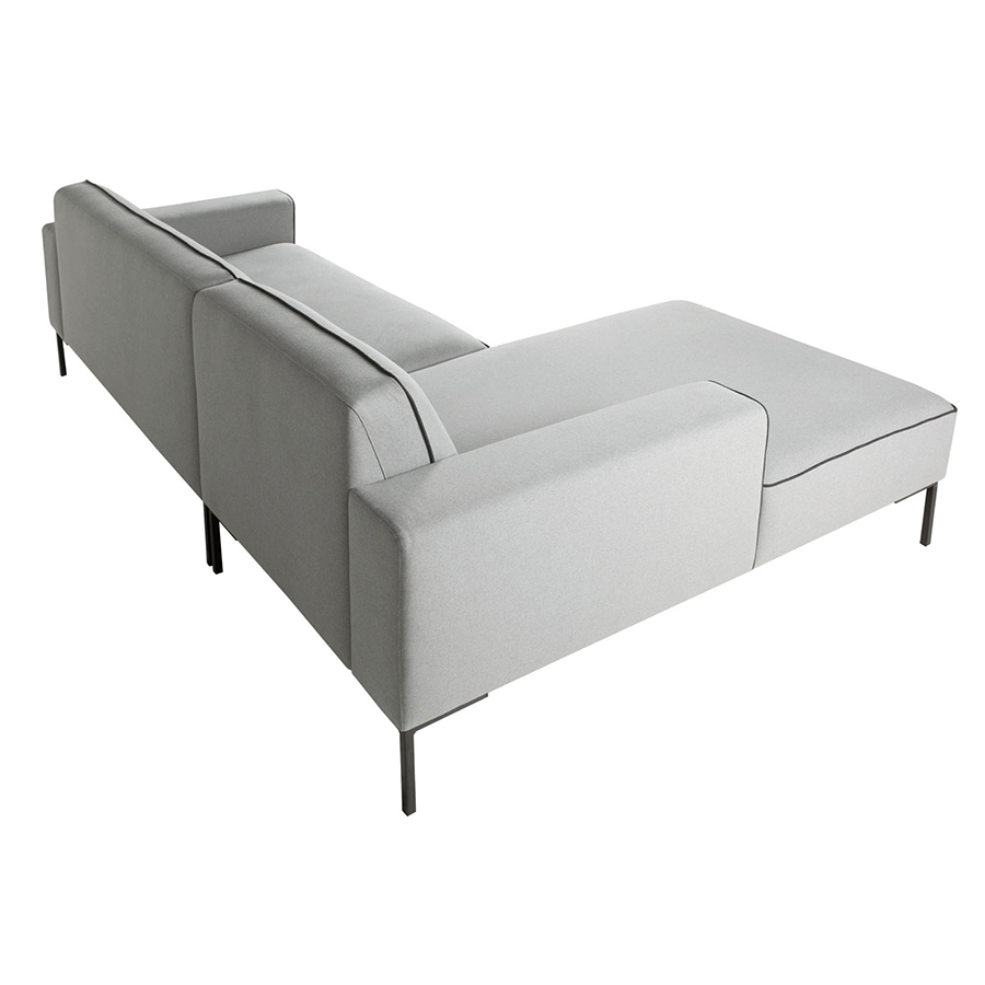 Диван угловой Ville, левосторонний, светло-серый Sits S1708 - Вид №4