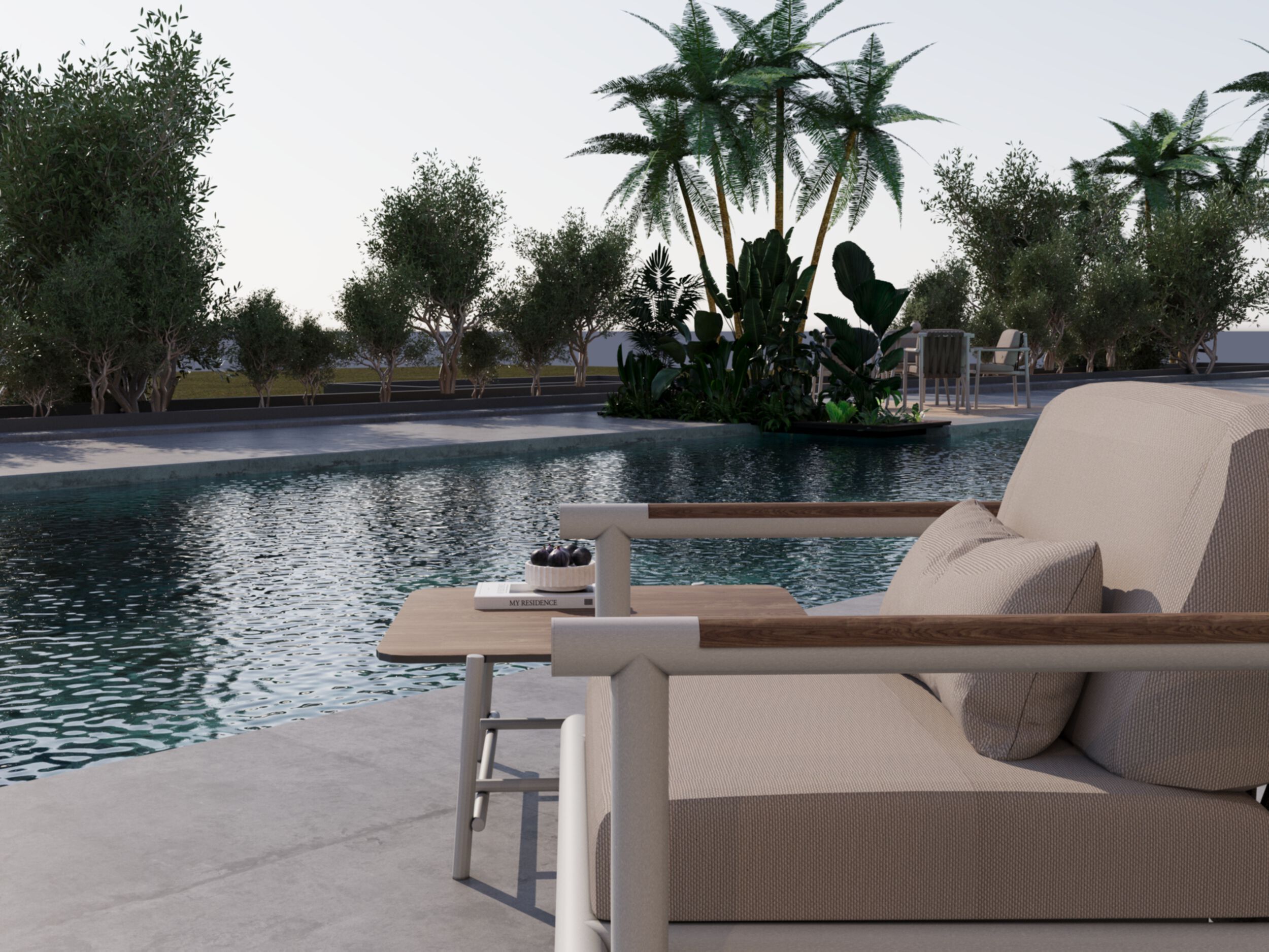 Алюминиевое садовое кресло с порошковым покрытием 10Deka Aurora ARCH-00091735 - Вид №3