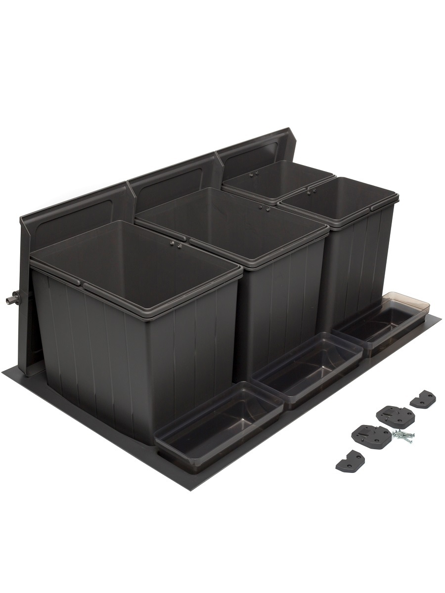 Система сортировки мусора Omega Top 800/47 Anthracite NAVAKO 10121 - Вид №2