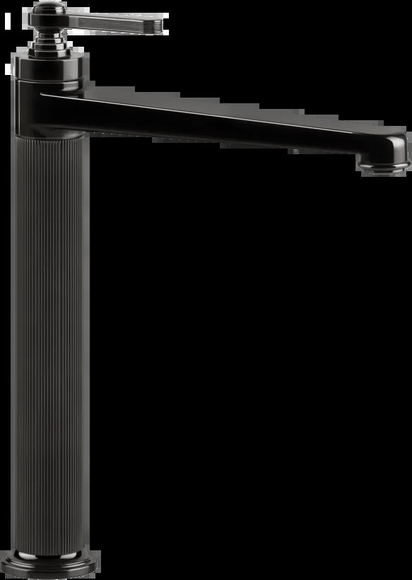 Смеситель для умывальника 65004 706 Gessi Venti20 ЧЕРНЫЙ МЕТАЛЛ PVD