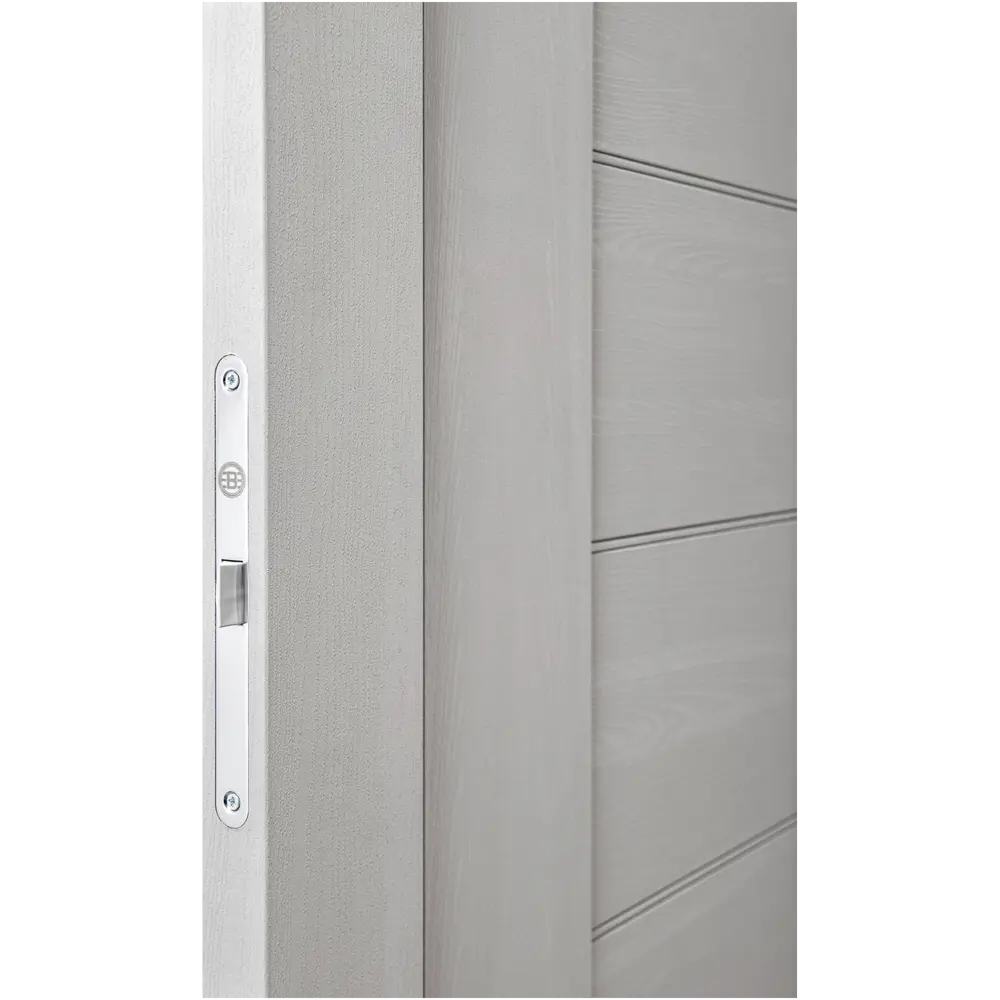 Дверь межкомнатная глухая Легда-29.1 70x200 см Hardflex серый с замком и петлями 86583889 STLM-2098076 PORTIKA  - Вид №3