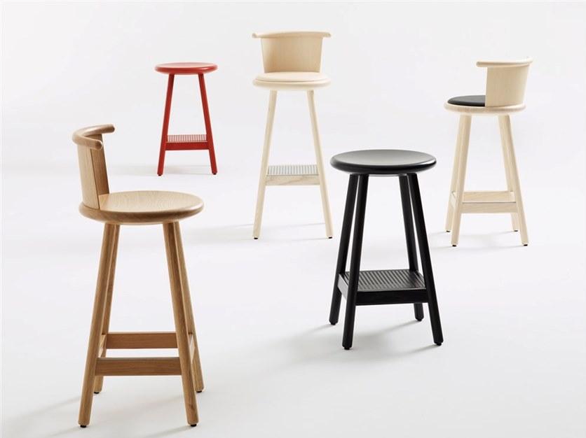 Karl Andersson Низкий деревянный табурет с подставкой для ног sun-id-1467394 - Вид №2