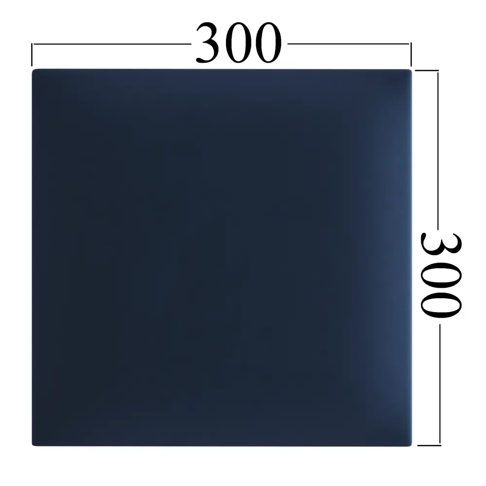 Панель тканевая Vilo 300x300 мм цвет темно-синий 85517716 STLM-2061567 Santreyd  - Вид №3
