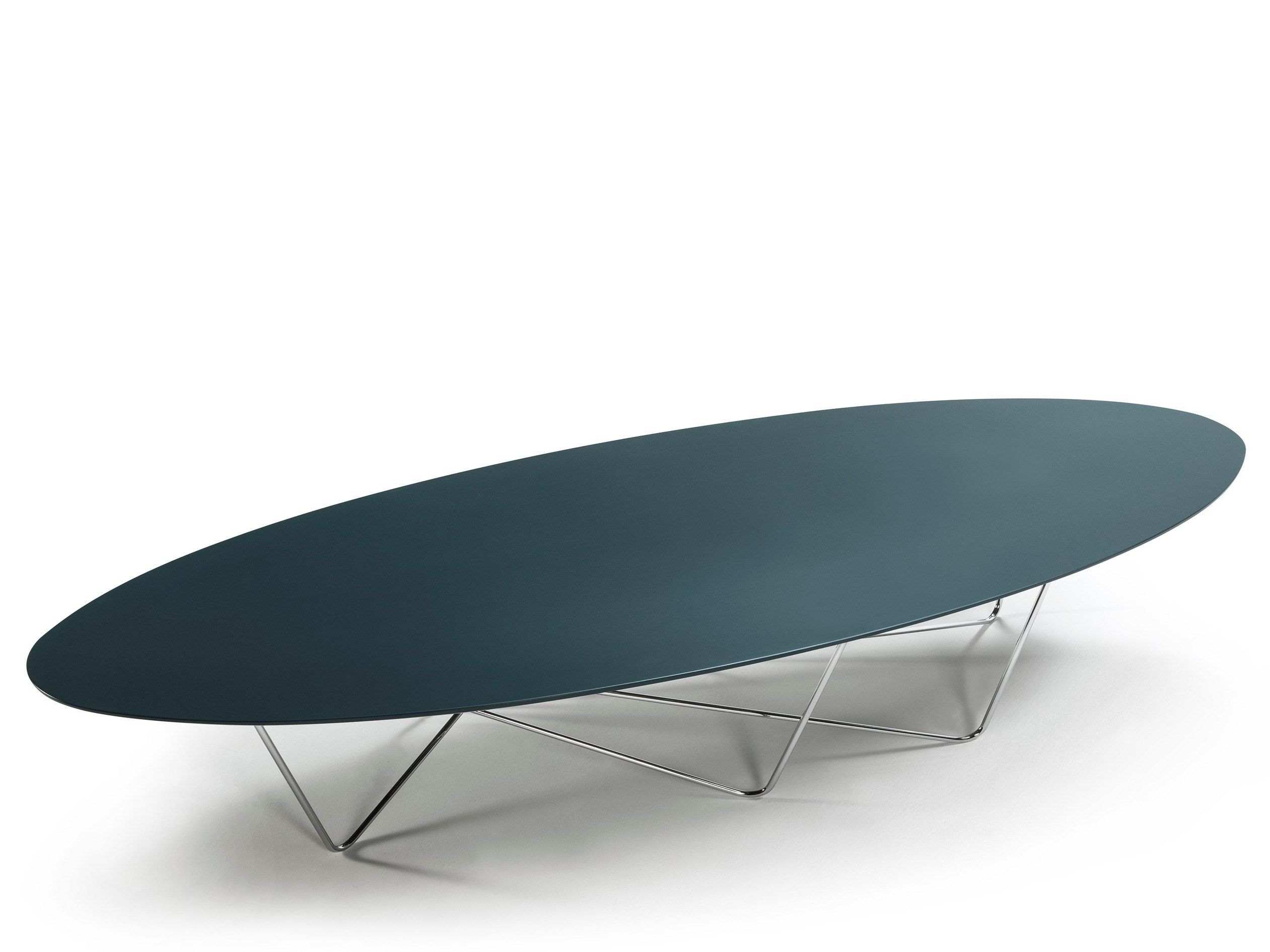 Овальный низкий журнальный столик Kendo Mobiliario Yohsi ARCH-00113229