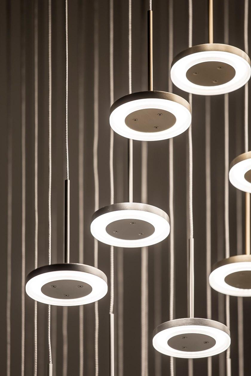 PANZERI Светодиодная подвесная лампа из литого под давлением алюминия Bella sun-id-1374009 - Вид №3