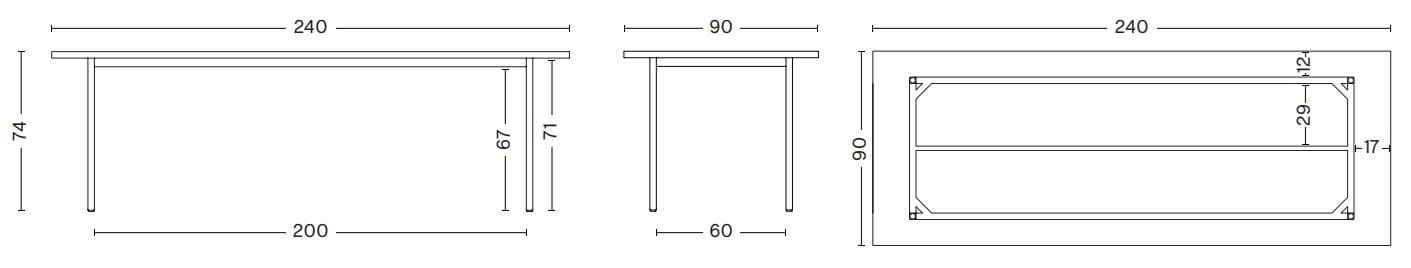 Стол из МДФ Hay TWO COLOR ARCH-00124729 - Вид №33