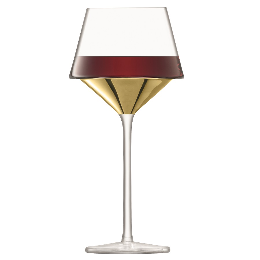 G1487-16-358 Набор из 2 бокалов для вина space 445 мл золото LSA International  - Вид №3