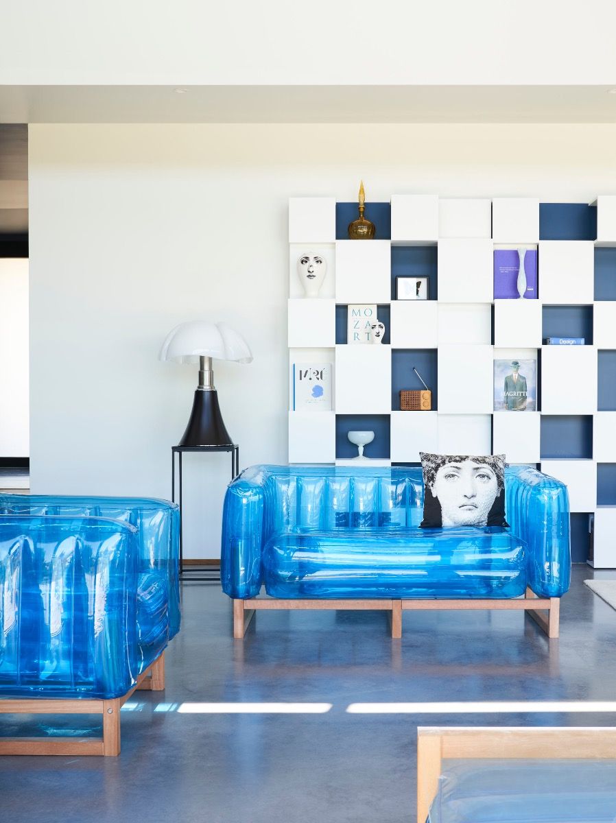 MOJOW Диван YOMI EKO WOOD Синий CYCBEKO19BC - Вид №1