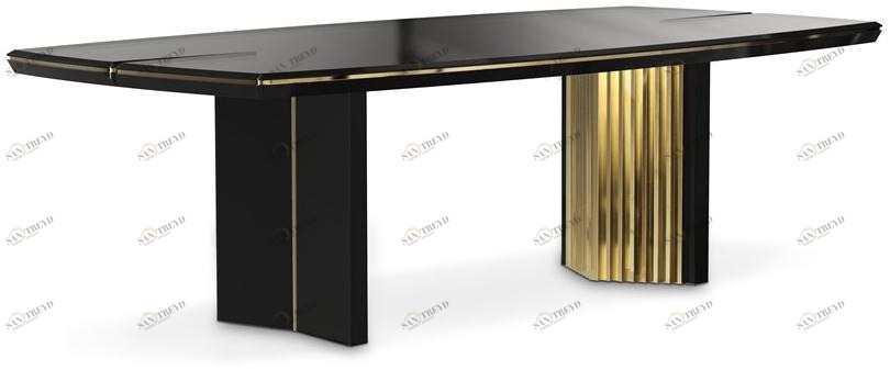 LUXXU Прямоугольный лакированный обеденный стол Beyond sun-id-1392649