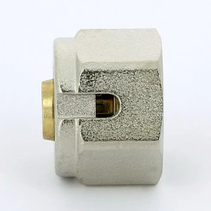 Соединитель для PEX-трубы обжим EMMETI 16х2(М24х19)