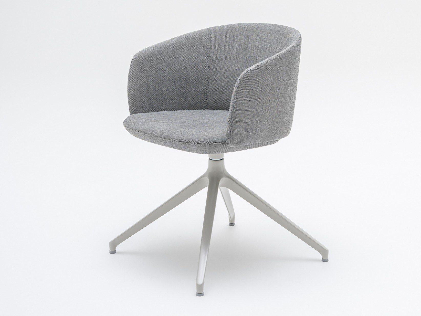 Тканевый поворотный стул с подлокотниками MDD Grace ARCH-00104330 - Вид №1