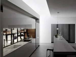 VALCUCINE Стеклянная кухня без ручек