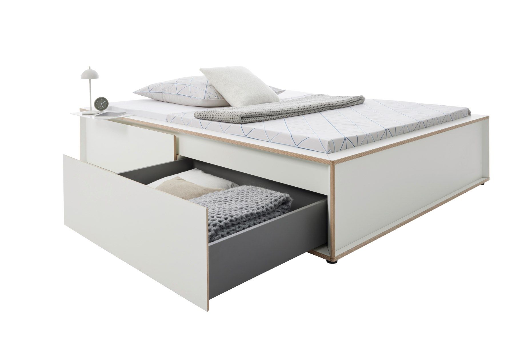 Односпальная кровать для хранения в фанере Müller Small Living SPAZE ARCH-00083318 - Вид №53