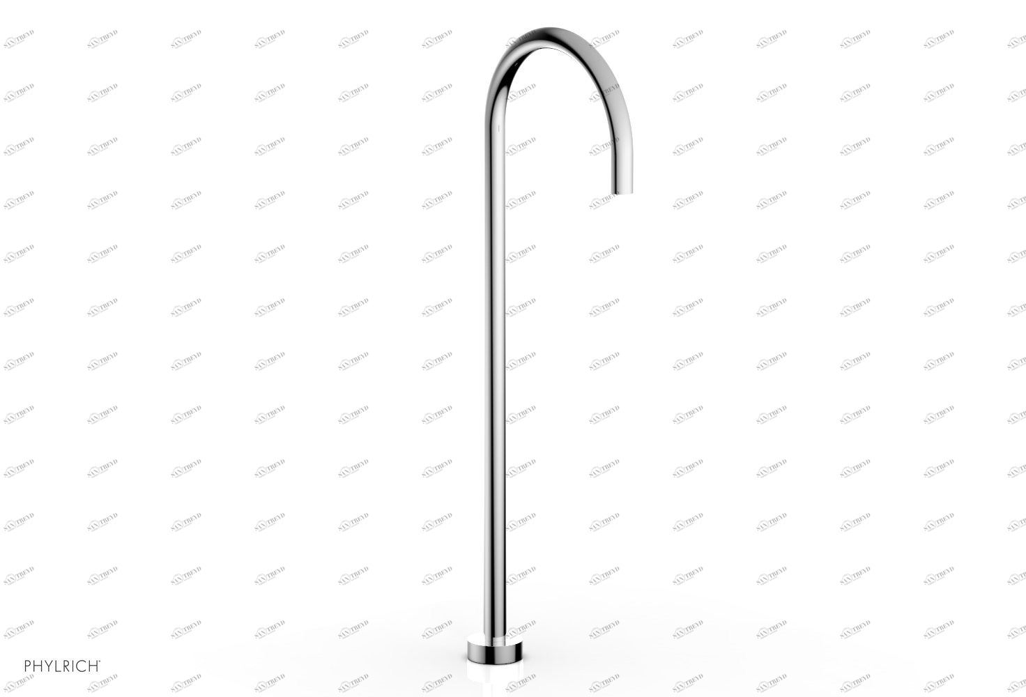 Смеситель для ванны BASIC II Phylrich  230-52-026 Хромированный 