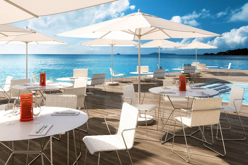 VITEO Стул-санки штабелируемый с подлокотниками Slim belt sun-id-1345803 - Вид №2