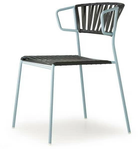 SCAB DESIGN Стул из стали и пвх Lisa