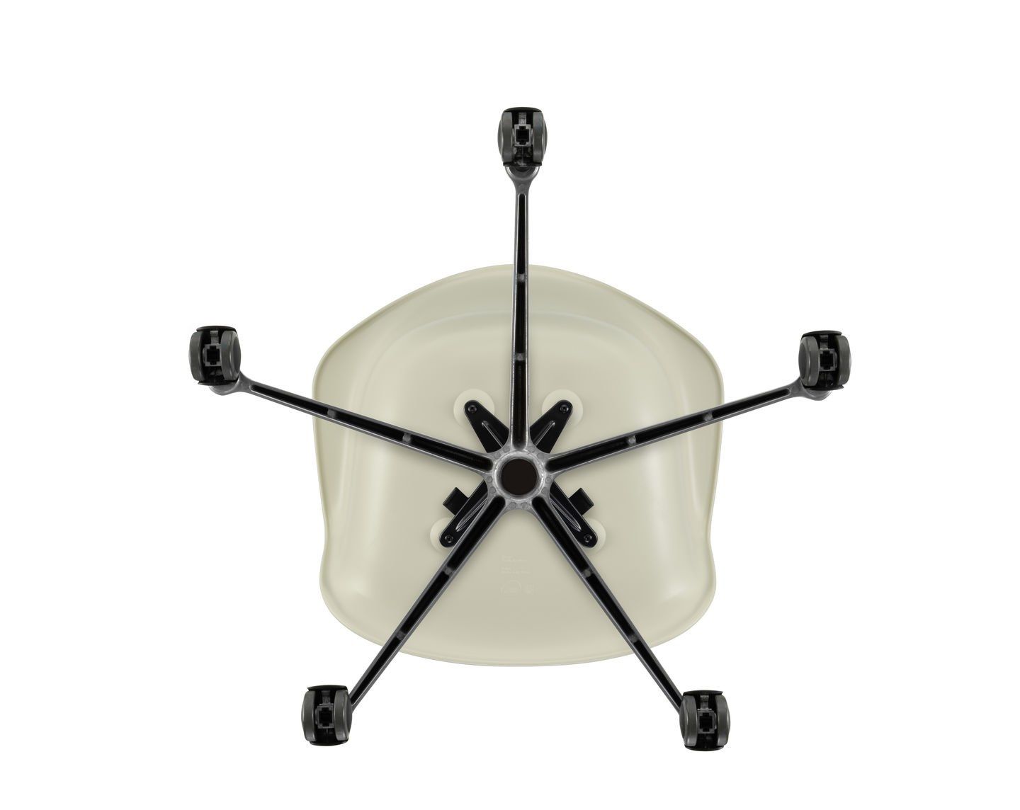Ткань поворотный операционный офисный стул с подлокотниками VITRA Eames Plastic Chair ARCH-00120962 - Вид №14
