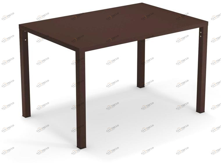 emu Прямоугольный стальной стол штабелируемый Nova 854