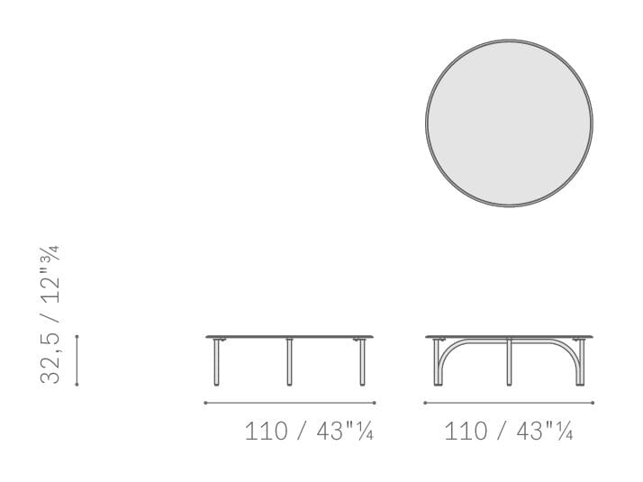 Алюминиевый садовый столик Poltrona Frau Boundless Living Outdoor Collections ARCH-00112128 - Вид №2