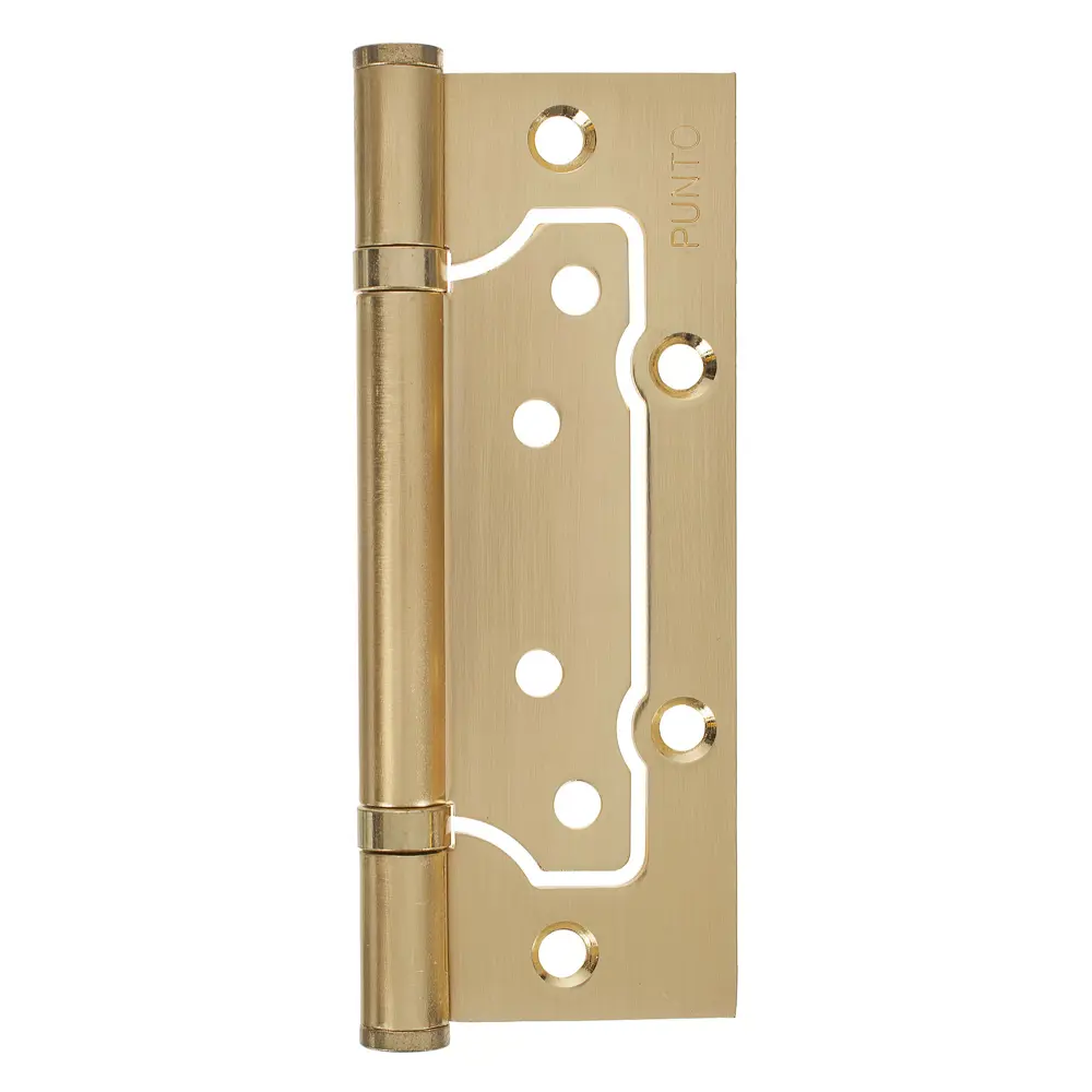 Петля без врезки Punto 200-2B/HD 125x2.5 мм цвет матовое золото 18551425 STLM-2191258 Santreyd 