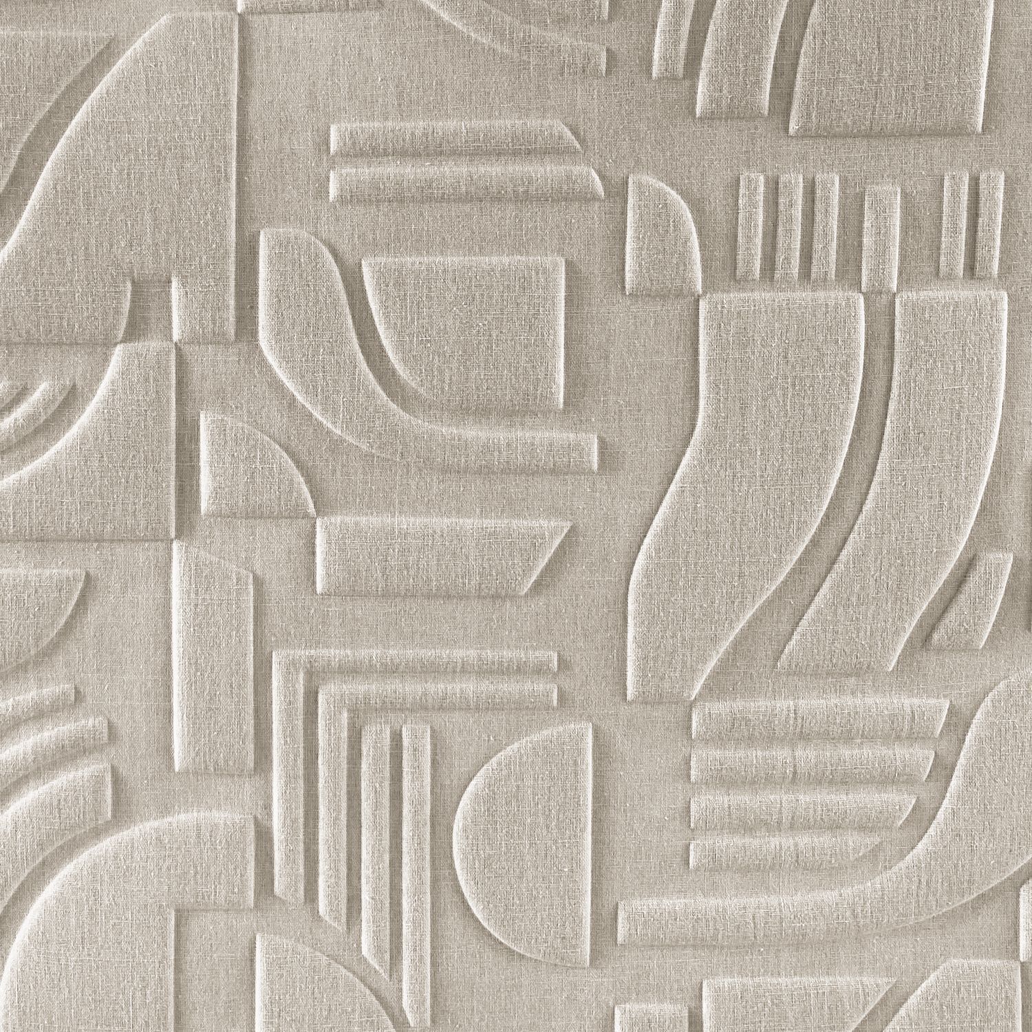 Трехмерная льняная настенная ткань Casamance Arcane ARCH-00089836 - Вид №3