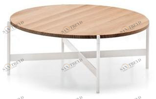 Paola Lenti Низкий круглый садовый столик accoya® Heron sun-id-1400091