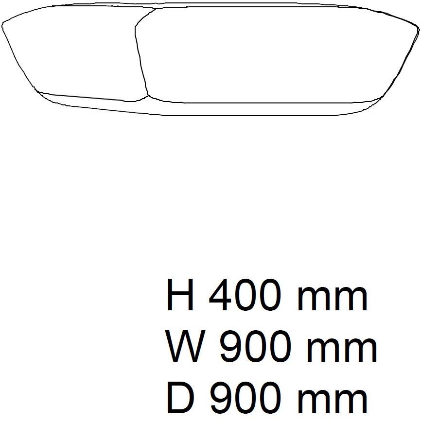 EmmeBi Пуф из мягкого бархата Soho sun-id-1388863 - Вид №6