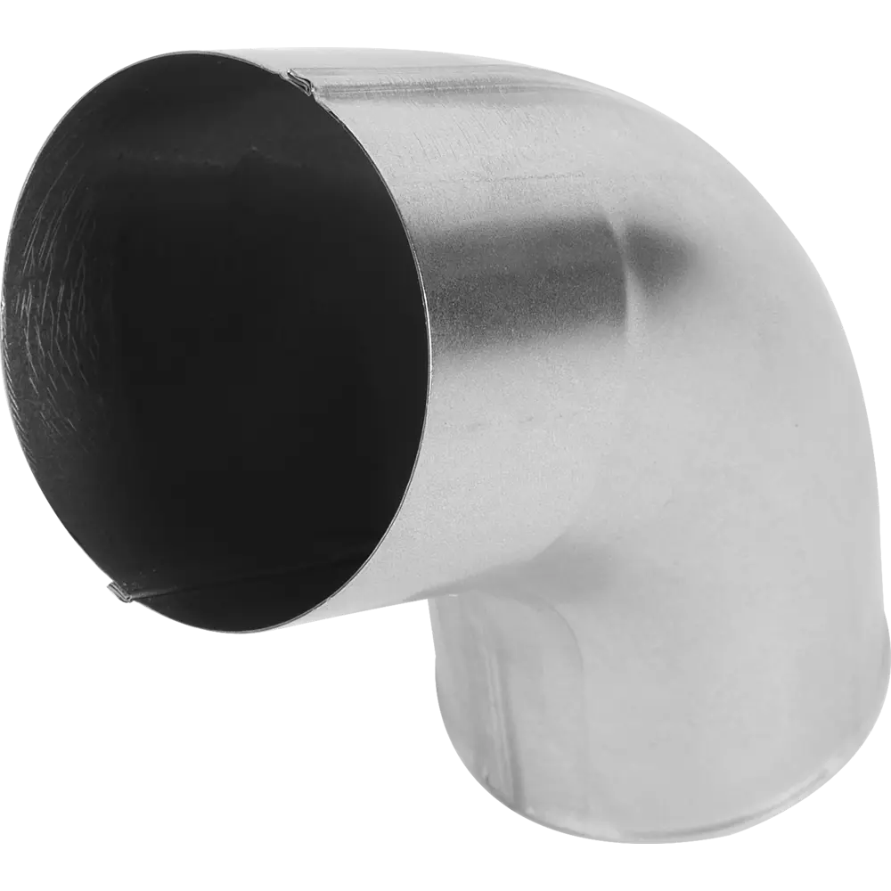 Колено сливное D90 мм оцинкованное 81931008 STLM-2181774 ВЕГА 