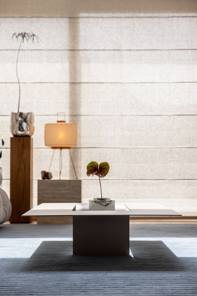 Низкий журнальный столик из листового металла Metallbude CUT ARCH-00111188 - Вид №86