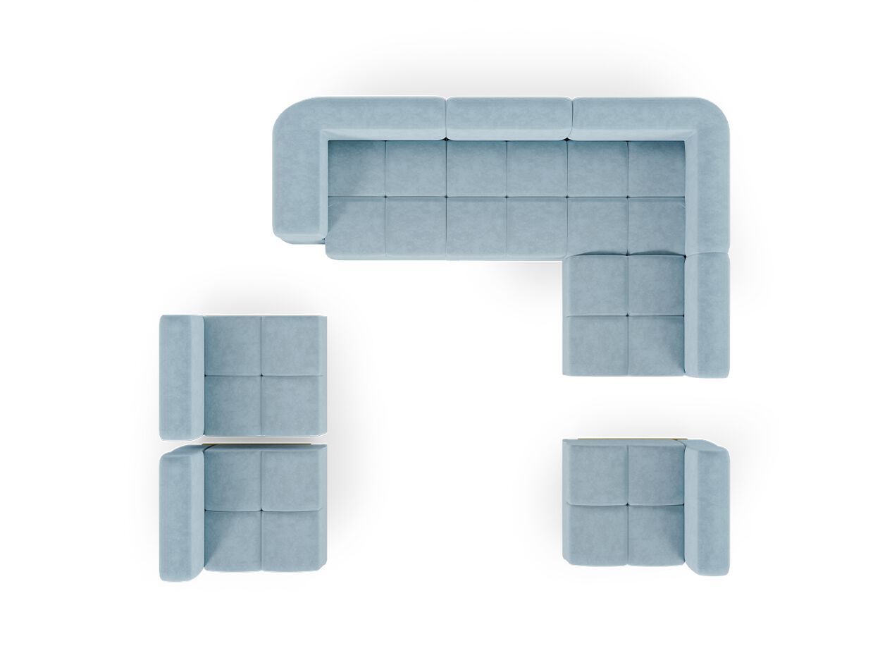 Ткань диван Essential Home QUBE ARCH-00123812 - Вид №12