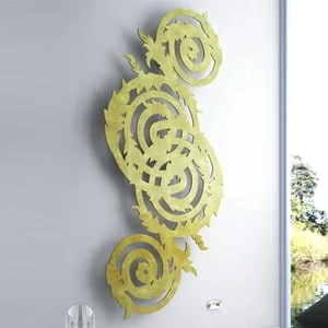 Hotech Дизайн-радиатор с отделкой сусальным золотом Prestige Collection Bernini