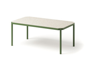 Алюминиевый прямоугольный садовый стол