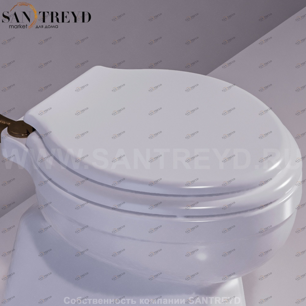 LO003D02BIANCOBR Крышка сиденье для унитаза Simas Londra