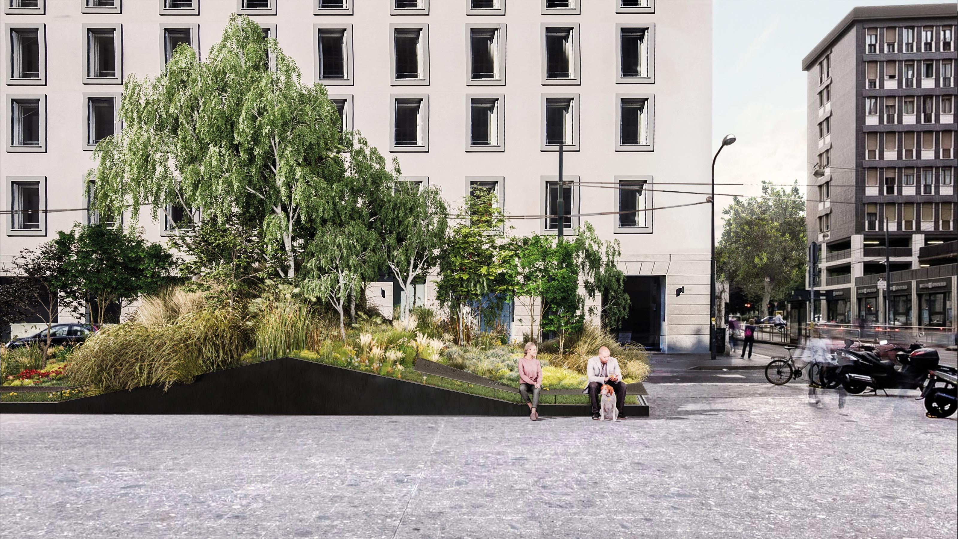 Изготовленный на заказ стальной плантатор Metalco SUPERVERDE ARCH-00143513 - Вид №4