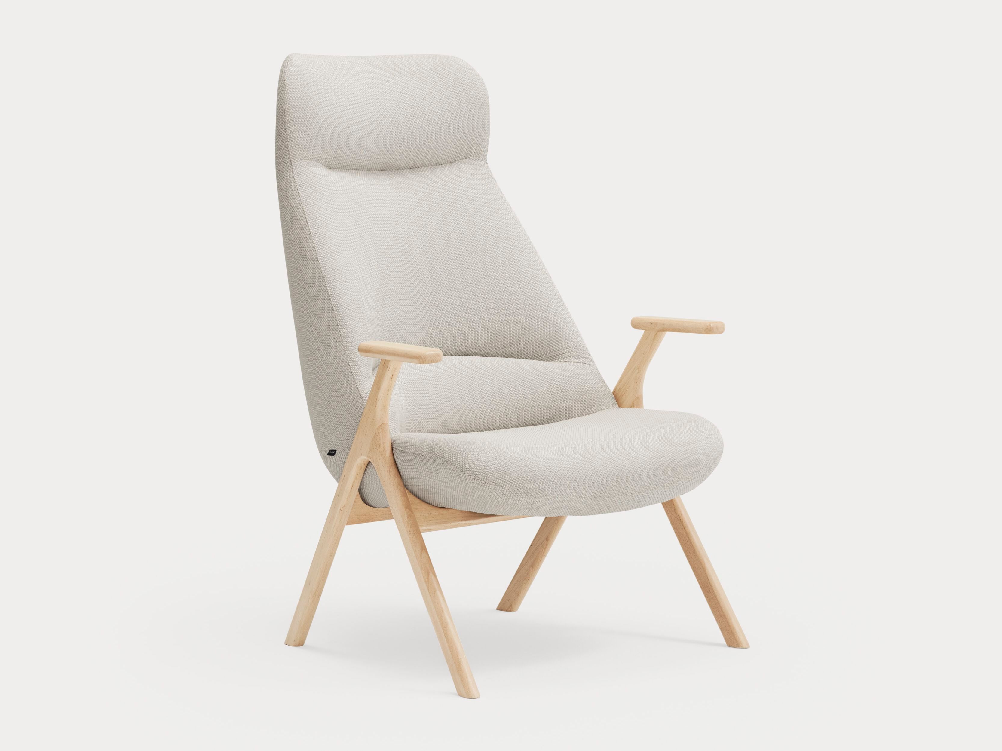 Кресло из полиэстера с высокой спинкой TEULAT Dins ARCH-00061630 - Вид №12