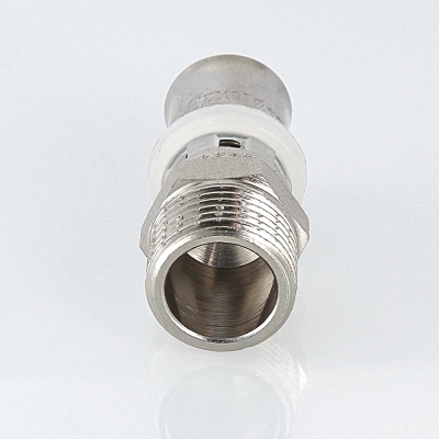 VTm.201.N.001605 Пресс-фитинг с переходом на наружную резьбу Valtec 16 мм х 3/4"  - Вид №6