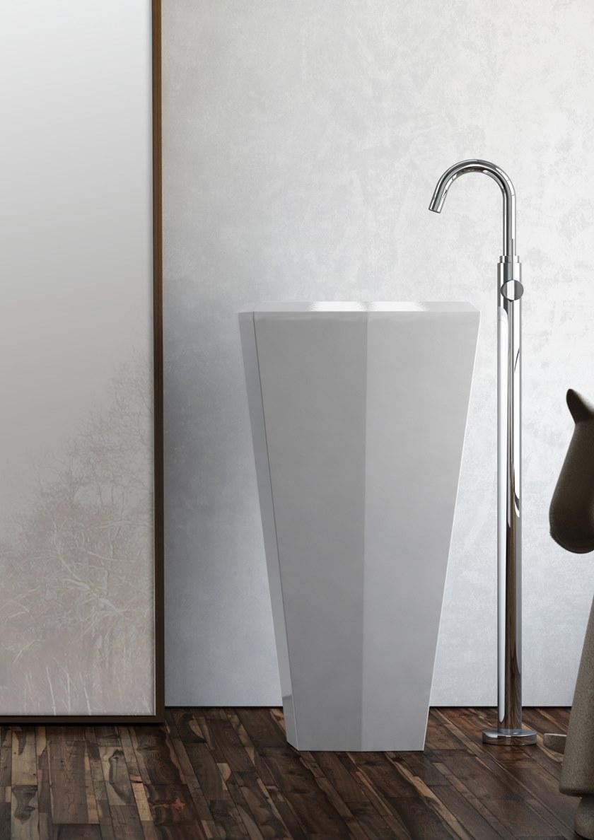 Olympia Ceramica Lavabo отдельно стоящий в livingtec® Crystal Cry4745001 - Вид №1