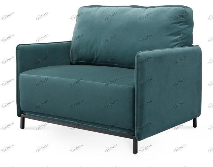 PRADDY Кресло с обивкой из ткани с подлокотниками Elysian Tr051