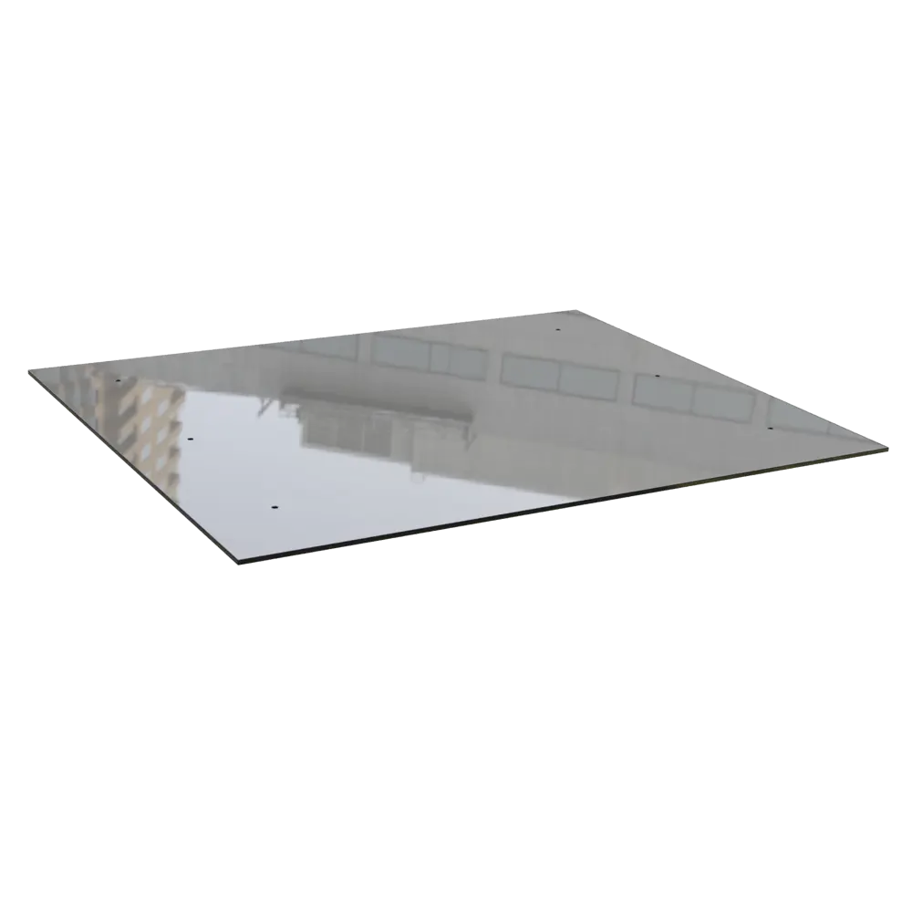 Поликарбонат Порта 1150x900x6 мм графит 88922748 STLM-2140059 Santreyd 