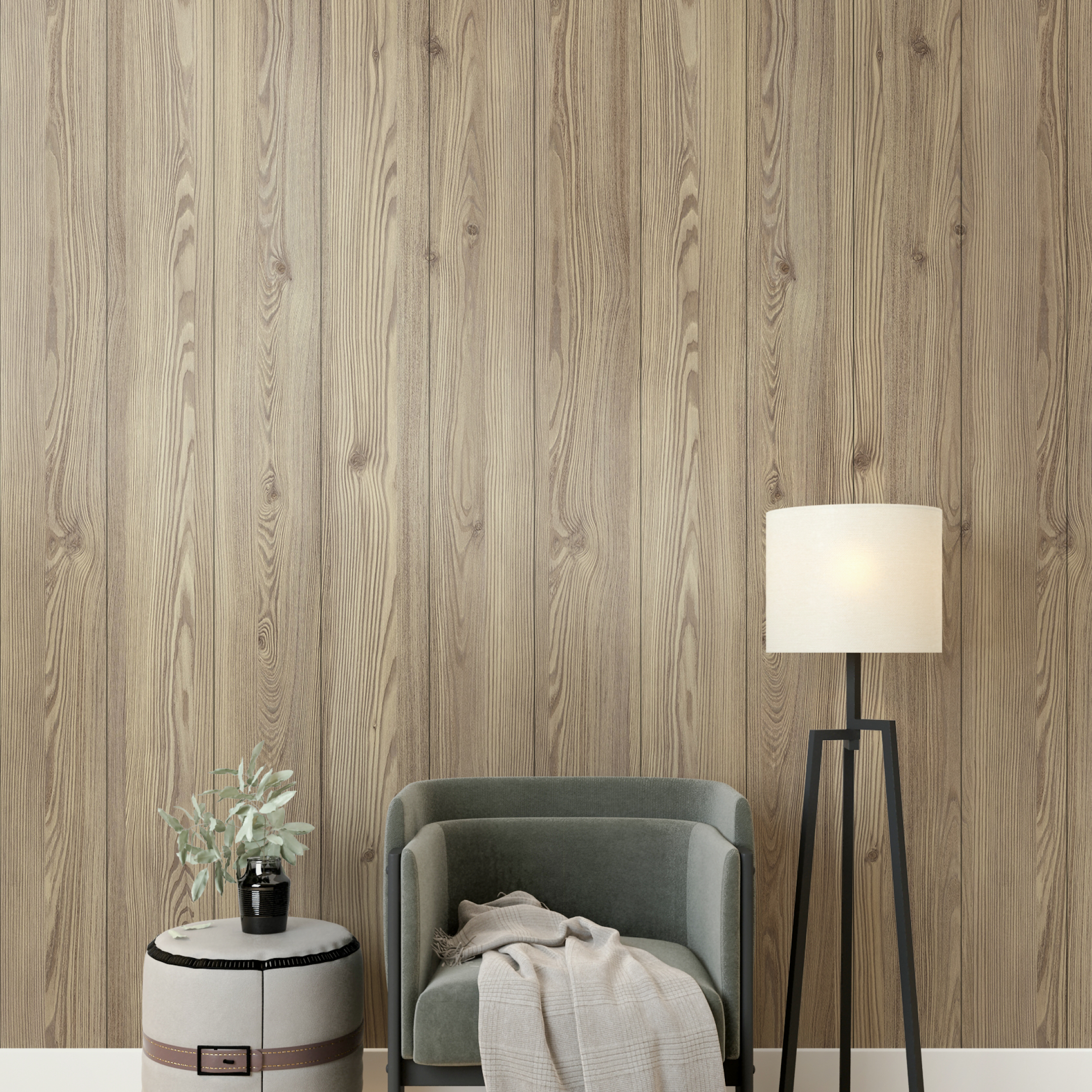 Панель МДФ Classic STELLA Light 2700х200х6 Кедр Гималайский (упак. 8 шт.) STSR-52 - Вид №2