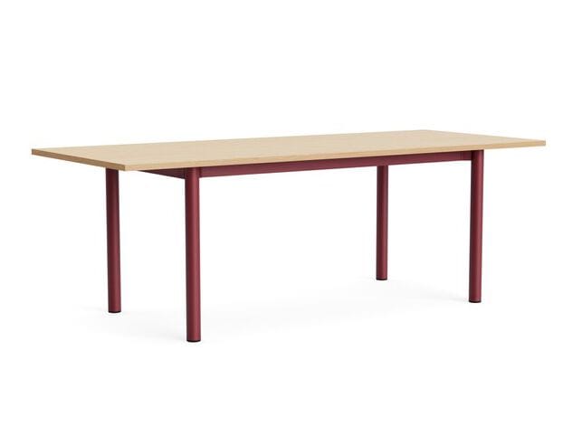 Прямоугольный стол с алюминиевыми или твердыми дубовыми ножками Hay пристройка ARCH-00111000