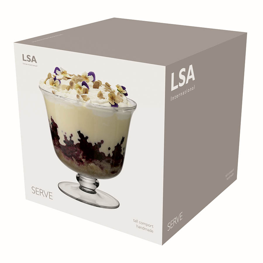 G495-22-301 Ваза для десертов serve, 22 см LSA International  - Вид №1