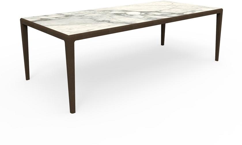 Talenti Прямоугольный стол из керамогранита Cruise teak Crultp240 - Вид №1