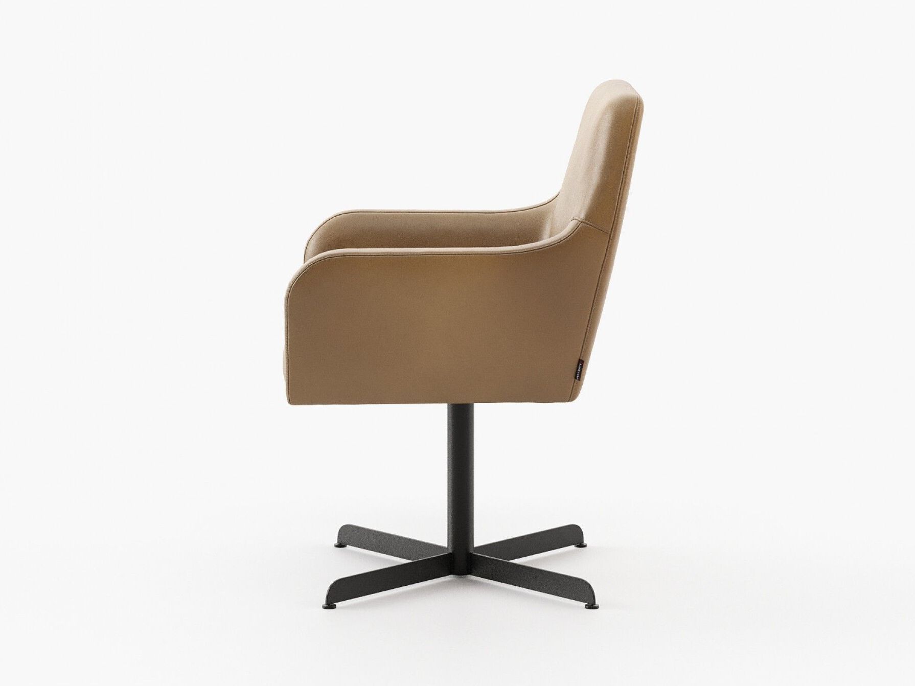 Кожаный спиц поворотный стул Laskasas ROBSON ARCH-00116196 - Вид №2