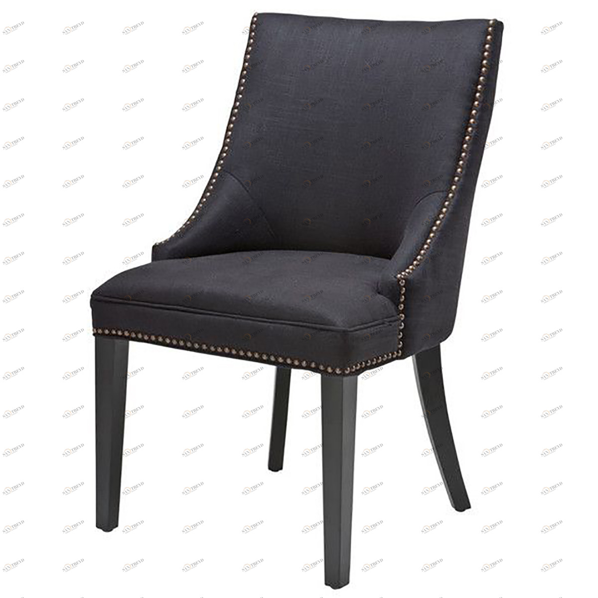 Обеденный стул Bermuda черный от Eichholtz EICHHOLTZ EICHHOLTZ 060753 Черный 