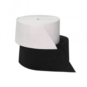 0035 Б Лента эластичная 35 мм белый