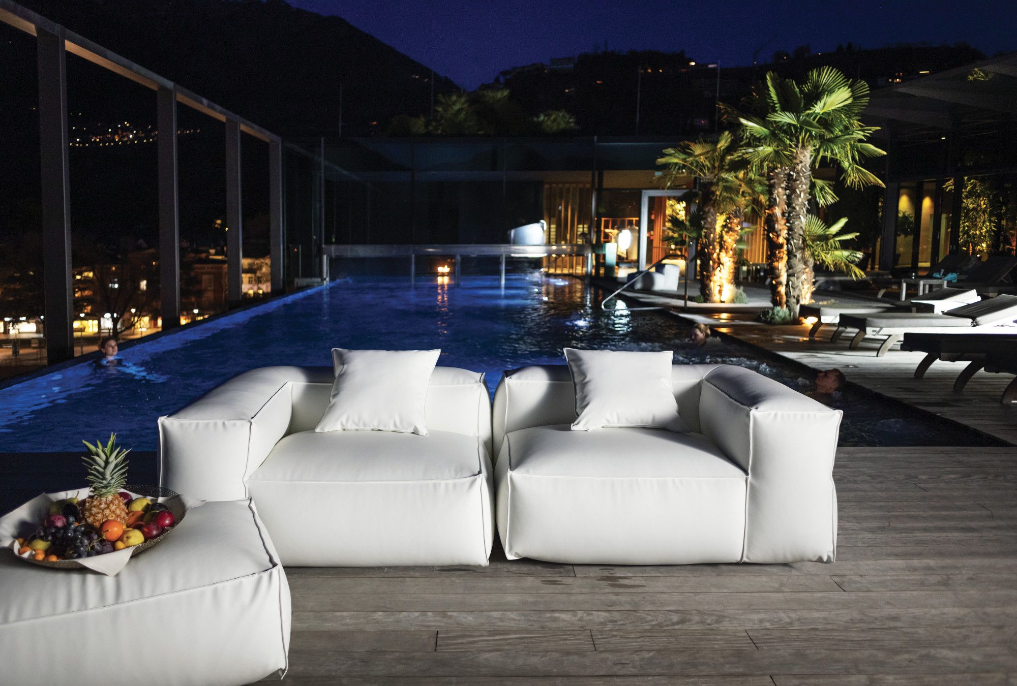 Угловое садовое кресло из ткани GART ARCH-00016100 - Вид №2