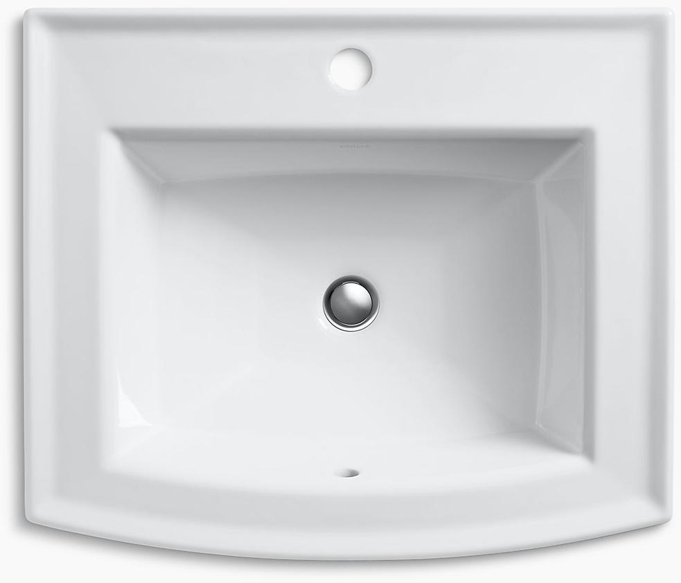 K-2356-1-95 Накладная раковина на столешницу  прямоугольная Kohler  - Вид №2