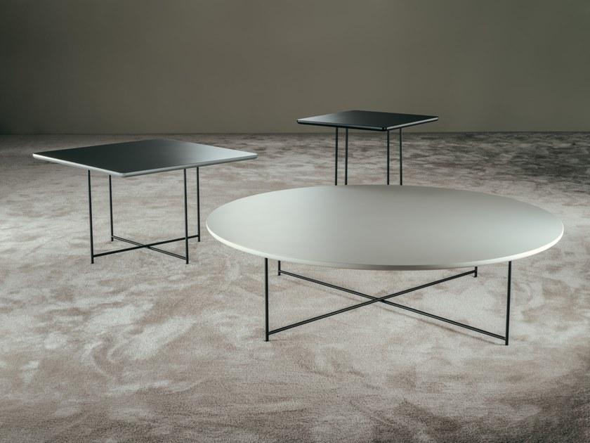 Круглый лакированный журнальный столик Unknown pleasures Santreyd sun-id-1436126 - Вид №2