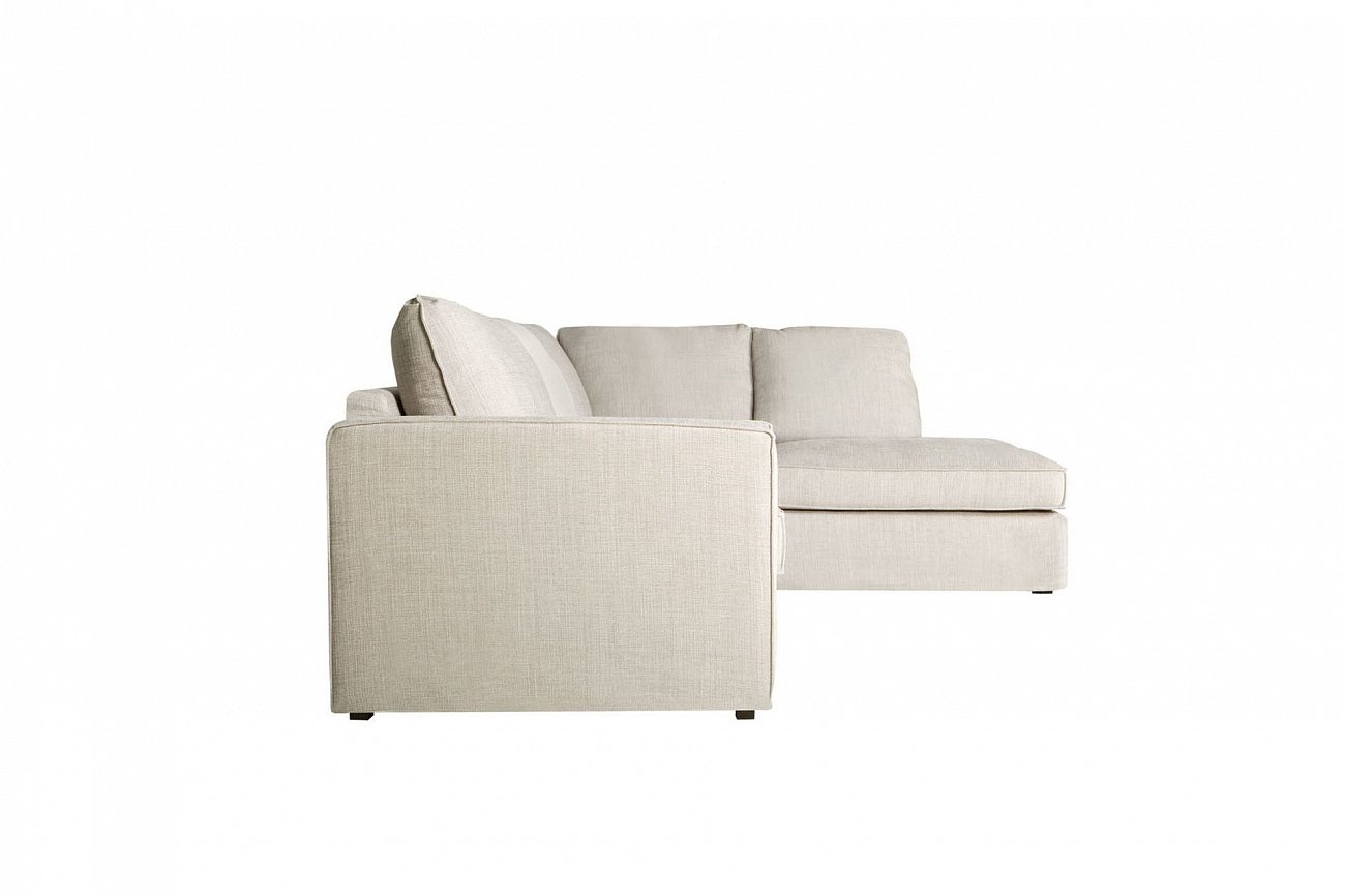 Диван угловой светло-серый Abbe SITS ДИЗАЙНЕРСКИЕ, ABBE 191849 Серый  - Вид №2